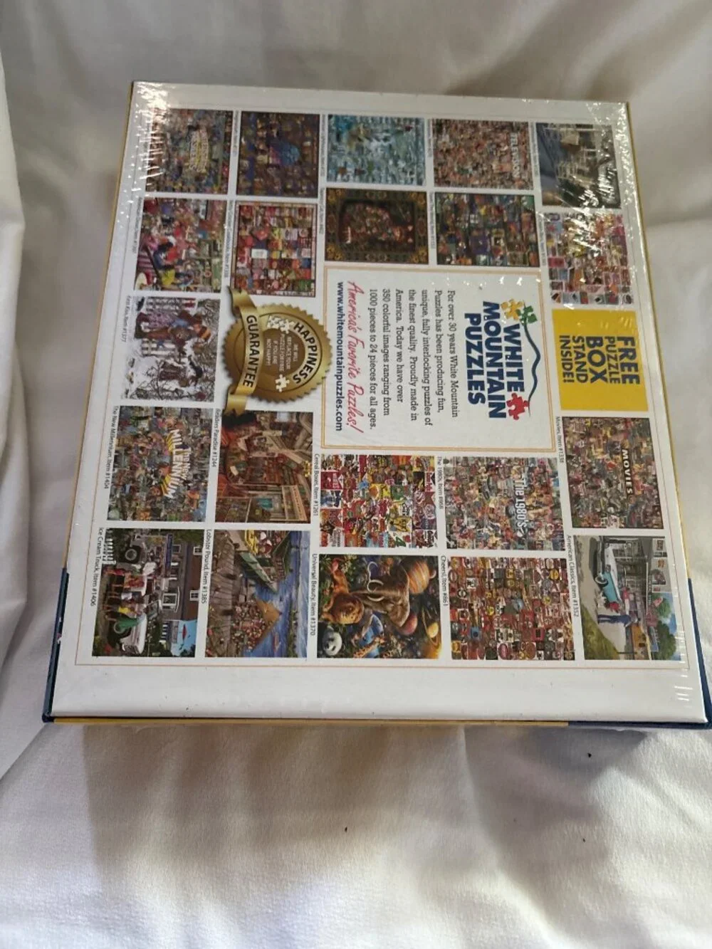 White Mountain Electronics Store 1000-Piece Puzzle HTF Garry Walton Made In USA